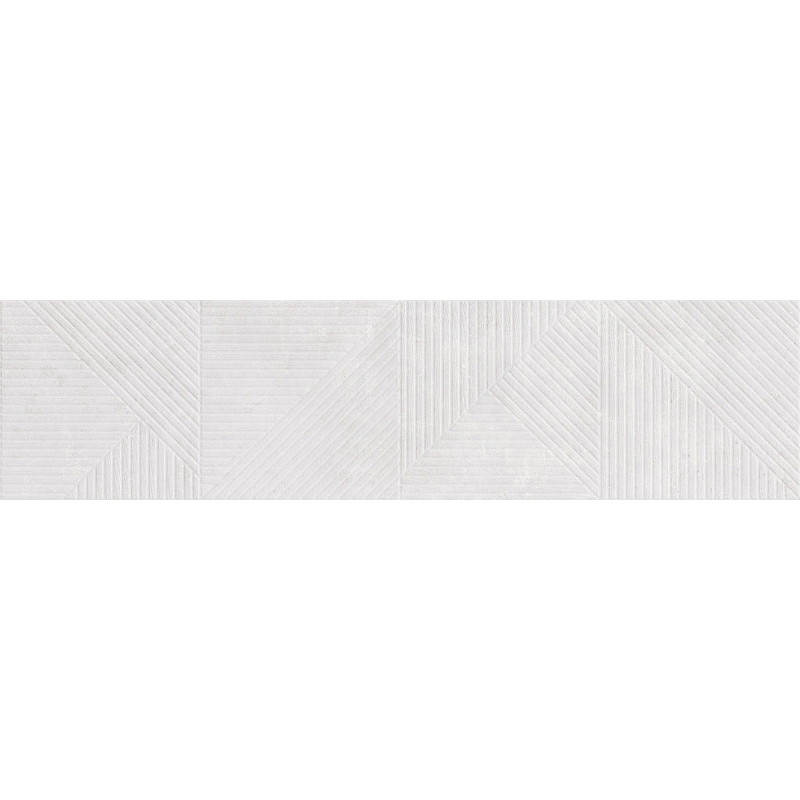 Mexen Magnifica Avenue Bianco Probe von glasiertem Feinsteinzeug rekt. G1, Wandfliese, matt - TL707-53-S