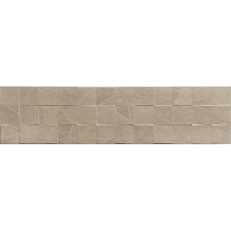 Mexen Icon Lyon Beige Beispiel glasiertes Feinsteinzeug rekt. G1, Wandfliese, matt - TL712-50-S