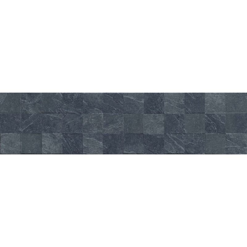 Mexen Icon Lyon Nero Probe glasierte Rektifikationsfliese G1, Wandfliese, matt - TL712-52-S