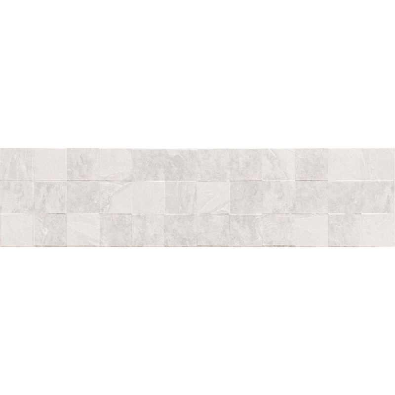 Mexen Icon Lyon Bianco Probe glasiertes Feinsteinzeug rek. G1, Wandfliese, matt - TL712-53-S