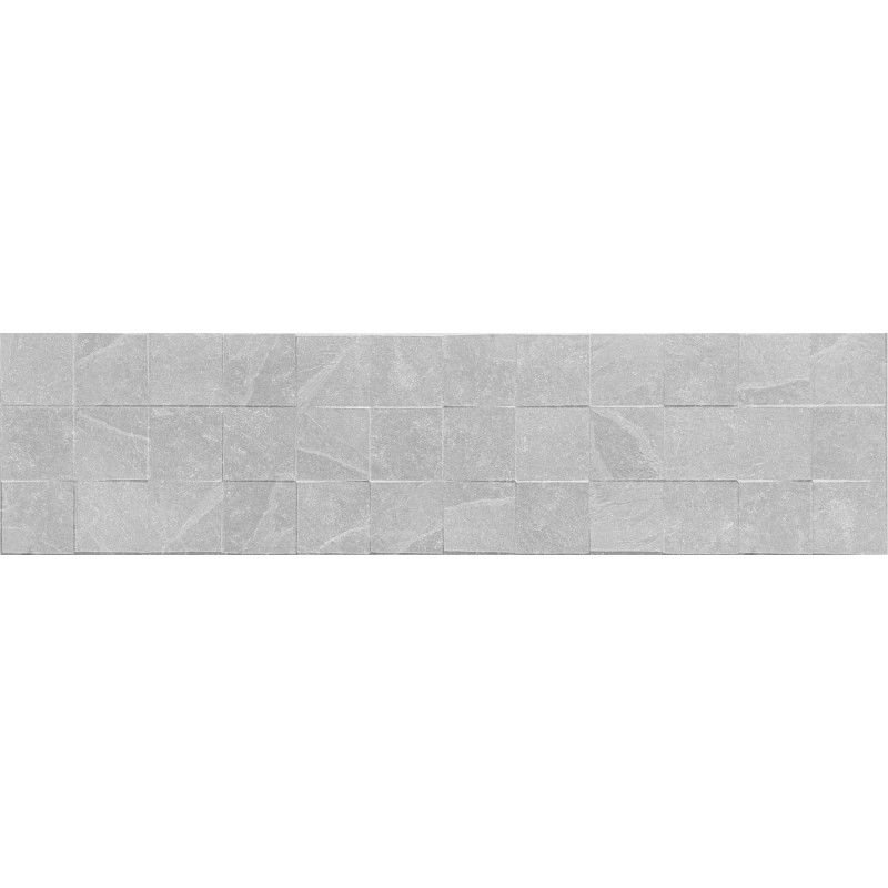 Mexen Icon Lyon Silver Probe von glasiertem Feinsteinzeug rekt. G1, Wandfliese, matt - TL712-55-S