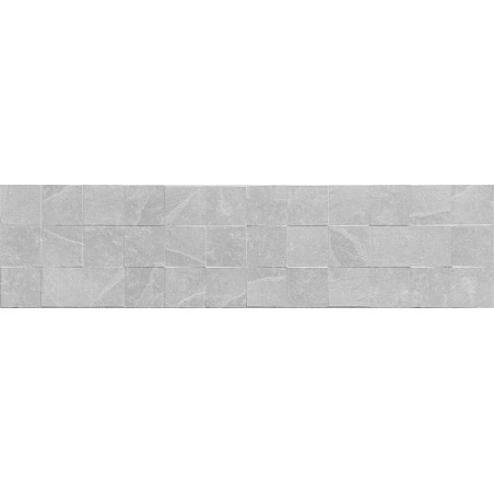 Mexen Icon Lyon Silver Probe von glasiertem Feinsteinzeug rekt. G1, Wandfliese, matt - TL712-55-S