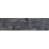 Mexen Riga Lyon Black Beispiel glasierte rektifizierte Feinsteinzeugfliese G1, holzähnliche Wandfliese, matt - TL713-50-S