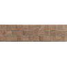 Mexen Riga Lyon Brown Probe glasierte rektifizierte Feinsteinzeugfliese, holzähnliche Wandfliese, matt - TL713-51-S