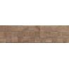 Mexen Riga Lyon Brown Probe glasierte rektifizierte Feinsteinzeugfliese, holzähnliche Wandfliese, matt - TL713-51-S