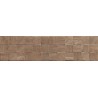 Mexen Riga Lyon Brown Probe glasierte rektifizierte Feinsteinzeugfliese, holzähnliche Wandfliese, matt - TL713-51-S