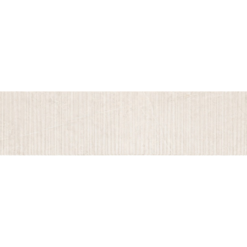 Mexen Flamingo Mayolica Bianco Probe glasiertes Feinsteinzeug rek. G1, Wandfliese, Carving - TL715-50-S