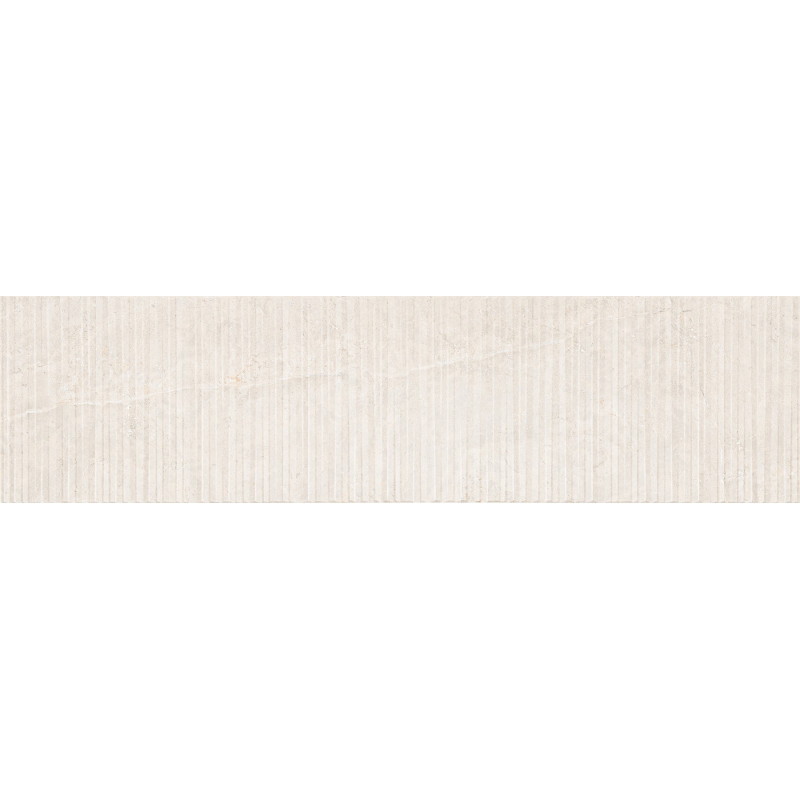 Mexen Flamingo Mayolica Bianco Probe glasiertes Feinsteinzeug rek. G1, Wandfliese, Carving - TL715-50-S