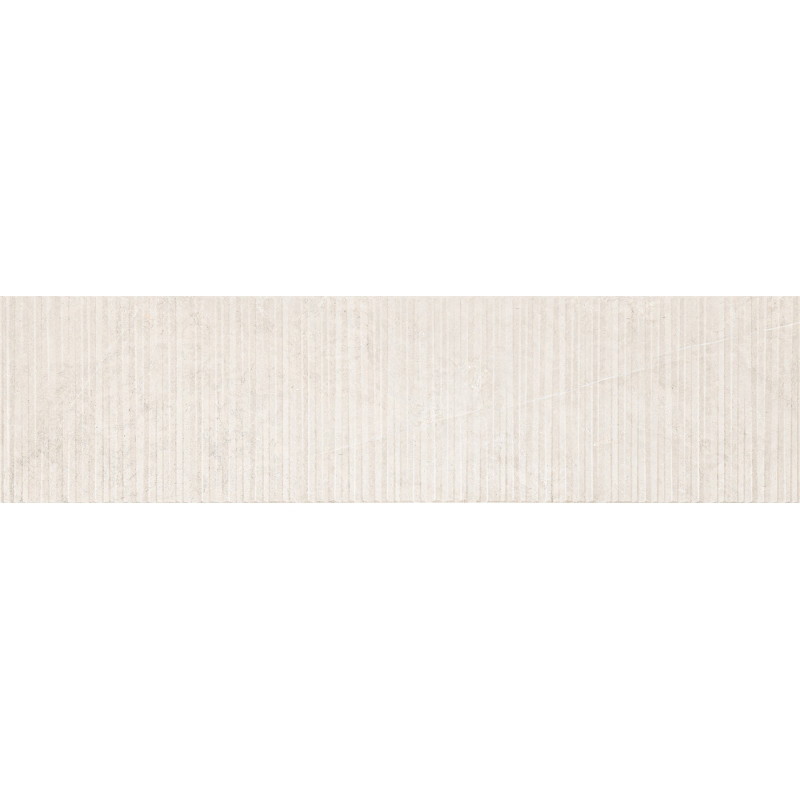 Mexen Flamingo Mayolica Bianco Probe glasiertes Feinsteinzeug rek. G1, Wandfliese, Carving - TL715-50-S