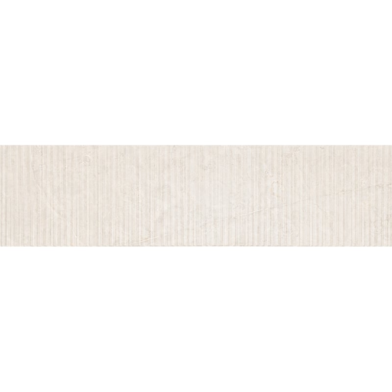Mexen Flamingo Mayolica Bianco Probe glasiertes Feinsteinzeug rek. G1, Wandfliese, Carving - TL715-50-S