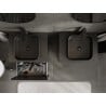 Mexen Orio Badezimmerschrank für Waschbecken 60 cm mit Arbeitsplatte, 1 Schublade, schwarz matt - 91A10-06047-1-BFC71