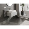 Mexen Orio Badezimmerunterschrank 70 cm mit Arbeitsplatte, 1 Schublade, grau matt - 91A10-07023-1-BFC62