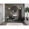 Mexen Orio Badezimmer-Unterschrank 70 cm mit Arbeitsplatte, 1 Schublade, Graphit matt - 91A10-07023-1-BFC66