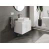 Mexen Orio Badezimmer-Unterschrank 70 cm mit Arbeitsplatte, 1 Schublade, Hochglanz Weiß - 91A10-07047-1-BFC00