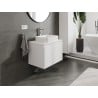 Mexen Orio Badezimmerschrank 70 cm mit Arbeitsplatte, 1 Schublade, Weiß matt - 91A10-07047-1-BFC01