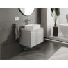 Mexen Orio Badezimmerschrank unter Waschbecken 70 cm mit Arbeitsplatte, 1 Schublade, grau matt - 91A10-07047-1-BFC62