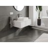 Mexen Orio Badezimmer-Unterschrank 80 cm mit Arbeitsplatte, 1 Schublade, weiß matt - 91A10-08023-1-BFC01