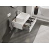 Mexen Orio Badezimmer-Unterschrank 80 cm mit Arbeitsplatte, 1 Schublade, weiß matt - 91A10-08023-1-BFC01