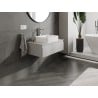Mexen Orio Badezimmer-Unterschrank 80 cm mit Arbeitsplatte, 1 Schublade, grau matt - 91A10-08023-1-BFC62