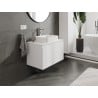 Mexen Orio Badezimmerunterschrank 80 cm mit Platte, 1 Schublade, weiß matt - 91A10-08047-1-BFC01
