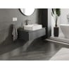 Mexen Orio Badschrank unter dem Waschbecken 90 cm mit Platte, 1 Schublade, Graphit matt - 91A10-09023-1-BFC66