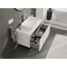Mexen Orio Badezimmerschrank für Waschtisch 90 cm mit Arbeitsplatte, 1 Schublade, weiß matt - 91A10-09047-1-BFC01