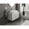 Mexen Orio Badezimmer-Unterschrank 90 cm mit Arbeitsplatte, 1 Schublade, grau matt - 91A10-09047-1-BFC62