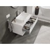 Mexen Orio Badezimmerschrank unter dem Waschbecken 90 cm mit Arbeitsplatte, 2 Schubladen, weiß matt - 91A10-09047-2-BFFC01