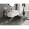 Mexen Orio Badezimmerschrank unter dem Waschbecken 100 cm mit Arbeitsplatte, 1 Schublade, weiß matt - 91A10-10023-1-BFC01