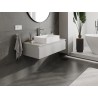Mexen Orio Badezimmerschrank 100 cm mit Ablage, 1 Schublade, grau matt - 91A10-10023-1-BFC62