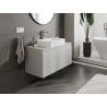 Mexen Orio Badezimmerschrank für den Waschtisch 100 cm mit Arbeitsplatte, 1 Schublade, graues Matt - 91A10-10047-1-BFC62