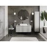 Mexen Orio Badezimmer-Unterschrank 120 cm mit Arbeitsplatte, 1 Schublade, graumatt - 91A10-12047-1-BFC62