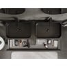 Mexen Orio Badezimmerschrank 140 cm mit Arbeitsplatte, 1 Schublade, Schwarz Matt - 91A10-14023-1-BFC71