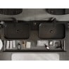 Mexen Orio Badezimmerschrank 160 cm mit Waschtischplatte, 2 Schubladen, schwarz glänzend - 91A10-16047-2-BFFC70