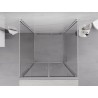 Mexen Exo-3S 3-seitige Duschkabine 110 x 110 cm, Transparent, Chrom - 814-110-110-01-00-3S
