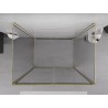 Mexen Exo-3S 3-seitige klappbare Duschkabine 90 x 100 cm, transparent, gold - 816-090-100-50-00-3S