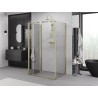 Mexen Exo-3S duschkabine 3-seitig faltbar 100 x 120 cm, transparent, gold - 816-100-120-50-00-3S
