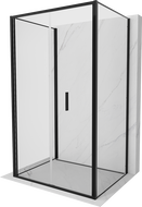 Mexen Exo-3S 3-seitige Duschkabine klappbar 70 x 120 cm, transparent, schwarz - 816-070-120-70-00-3S