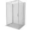Mexen Exo-3S 3-seitige Duschkabine, schwingbar, 120 x 70 cm, transparent, chrom - 819-125-070-01-00-3S