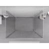 Mexen Exo-3S 3-seitige Duschkabine 140 x 75 cm, transparent, Chrom - 819-140-075-01-00-3S