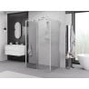 Mexen Exo-3S Duschkabine 3-seitig, Schiebetür 160 x 70 cm, transparent, Chrom - 8151-160-070-01-00-3S