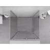 Mexen Exo-3S 3-seitige Duschkabine zum Schieben 95 x 95 cm, transparent, Chrom - 8151-095-095-01-00-3S