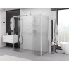 Mexen Exo-3S 3-seitige Duschkabine mit Schiebetür 190 x 75 cm, transparent, Chrom - 8152-190-075-01-00-3S