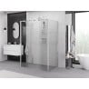 Mexen Exo-3S 3-seitige verschiebbare Duschkabine 130 x 85 cm, transparent, Chrom - 8152-130-085-01-00-3S