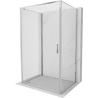 Mexen Exo-BR 3S Duschkabine 3-seitig schwenkbar 85 x 110 cm, transparent, chrom - 8181-085-110-01-00-3S