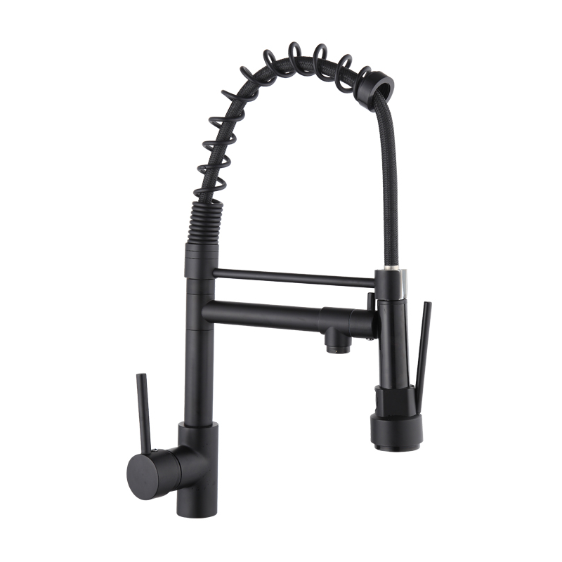 Mexen Corina Küchenarmatur, schwarz - 670601-70