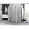 Mexen Exo-3S Duschkabine dreiseitig klappbar 120 x 70 cm, transparent, Chrom - 8182-120-070-01-00-3S