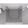 Mexen Exo-3S 3-seitige Duschkabine schwenkbar 120 x 120 cm, transparent, chrom - 8182-120-120-01-00-3S