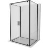 Mexen Exo-3S 3-seitige Duschkabine schwenkbar 70 x 85 cm, transparent, schwarz - 8182-070-085-70-00-3S