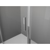 Mexen Exo-3S Duschecke 3-seitig verschiebbar 80 x 100 cm, transparent, Chrom - 8153-080-100-01-00-3S